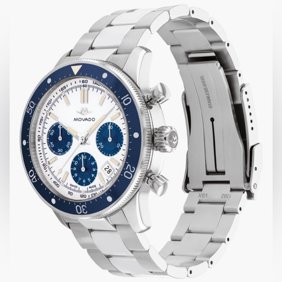 MOVADO ALTA SUPER SUB SEA AUTOMATIC brand new - Picture 3 of 12